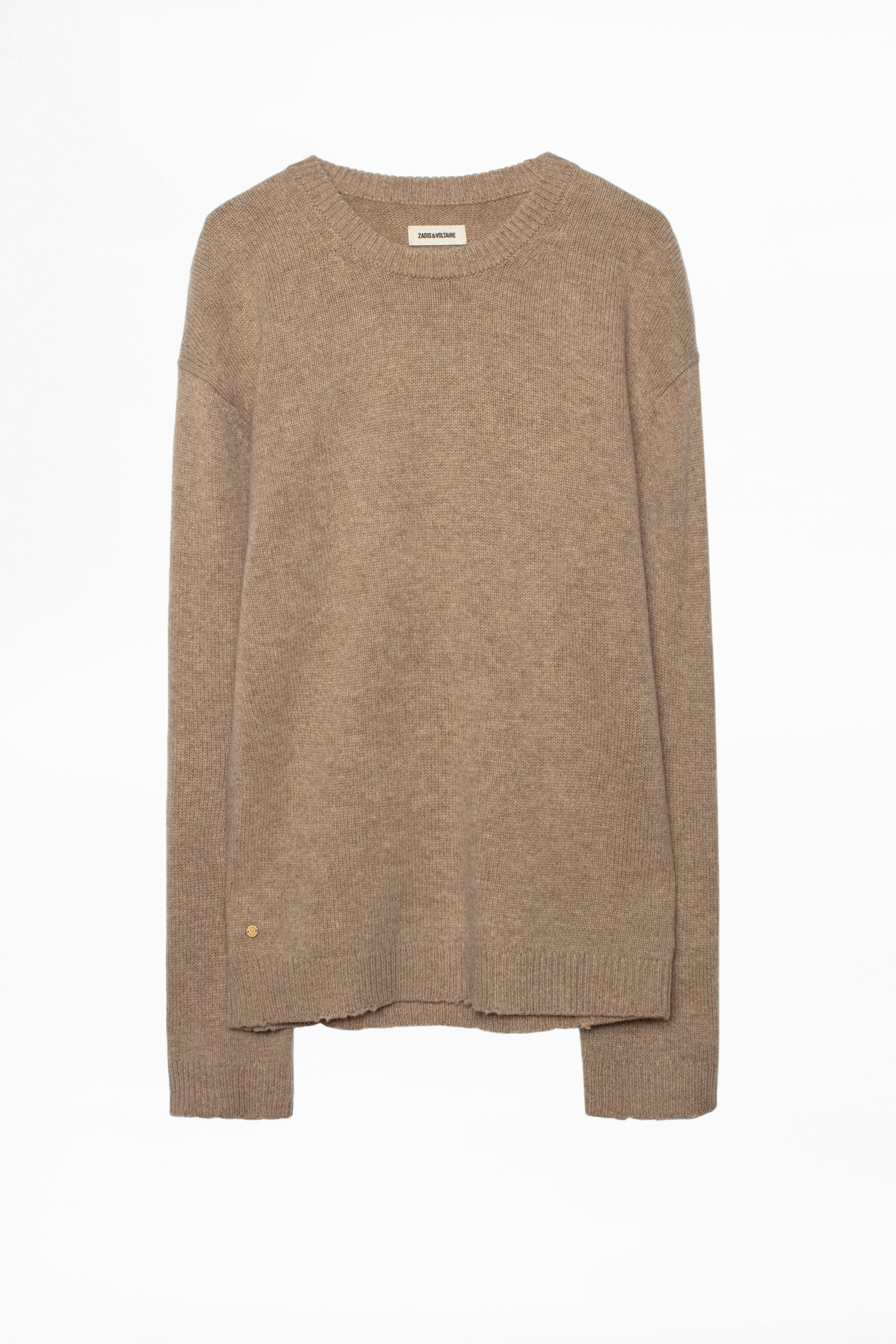 Raphael Patch Sweater - Men's round neck sweater.